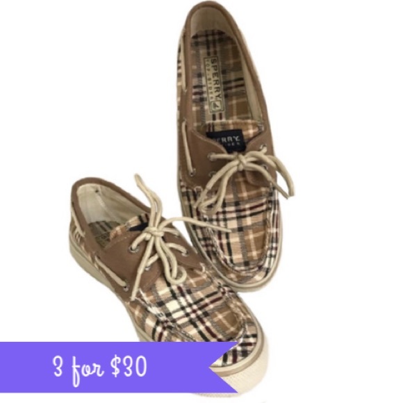 Sperry Shoes - Sperry Top-Sider Plaid Loafer Boat Shoe